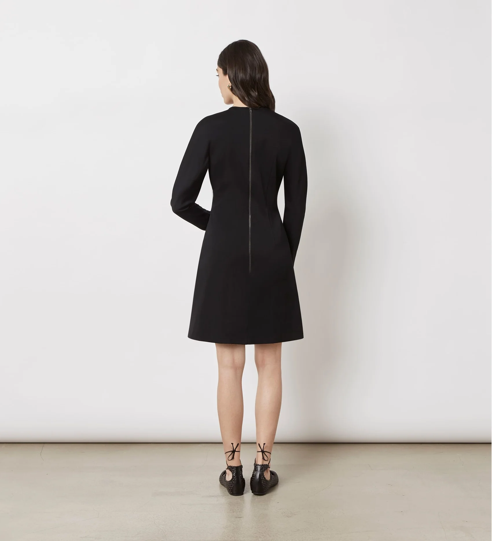Alycia Jersey Mini Dress - Image 4