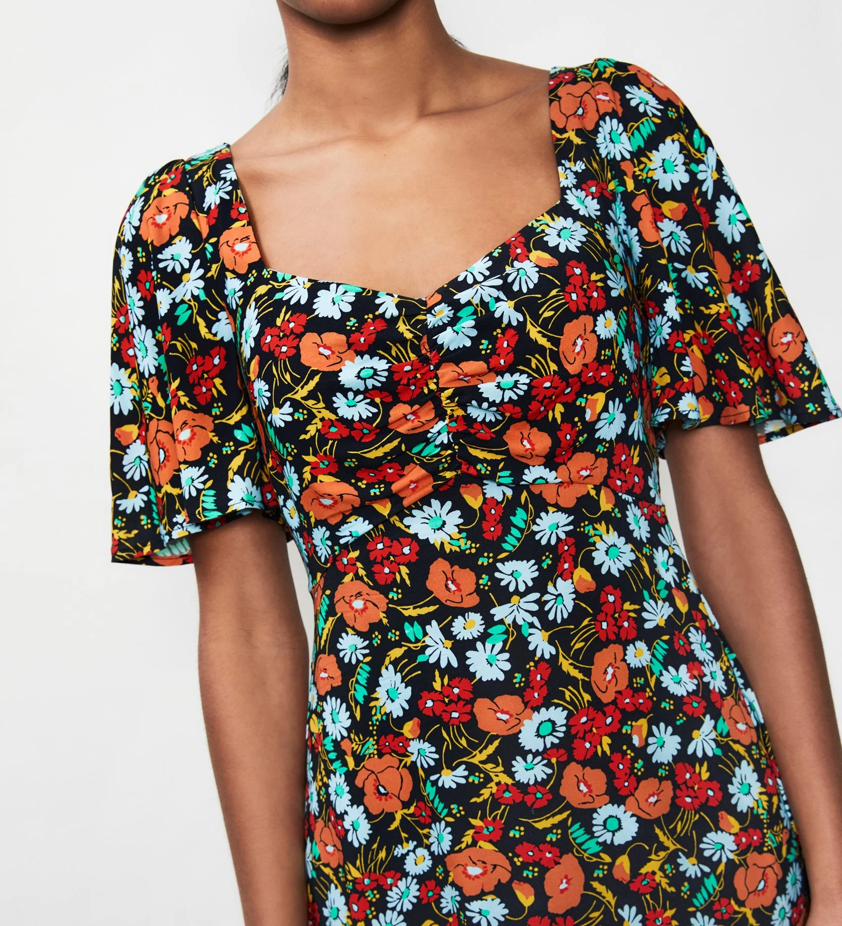Becker Black Botanics Midi Dress - Image 2