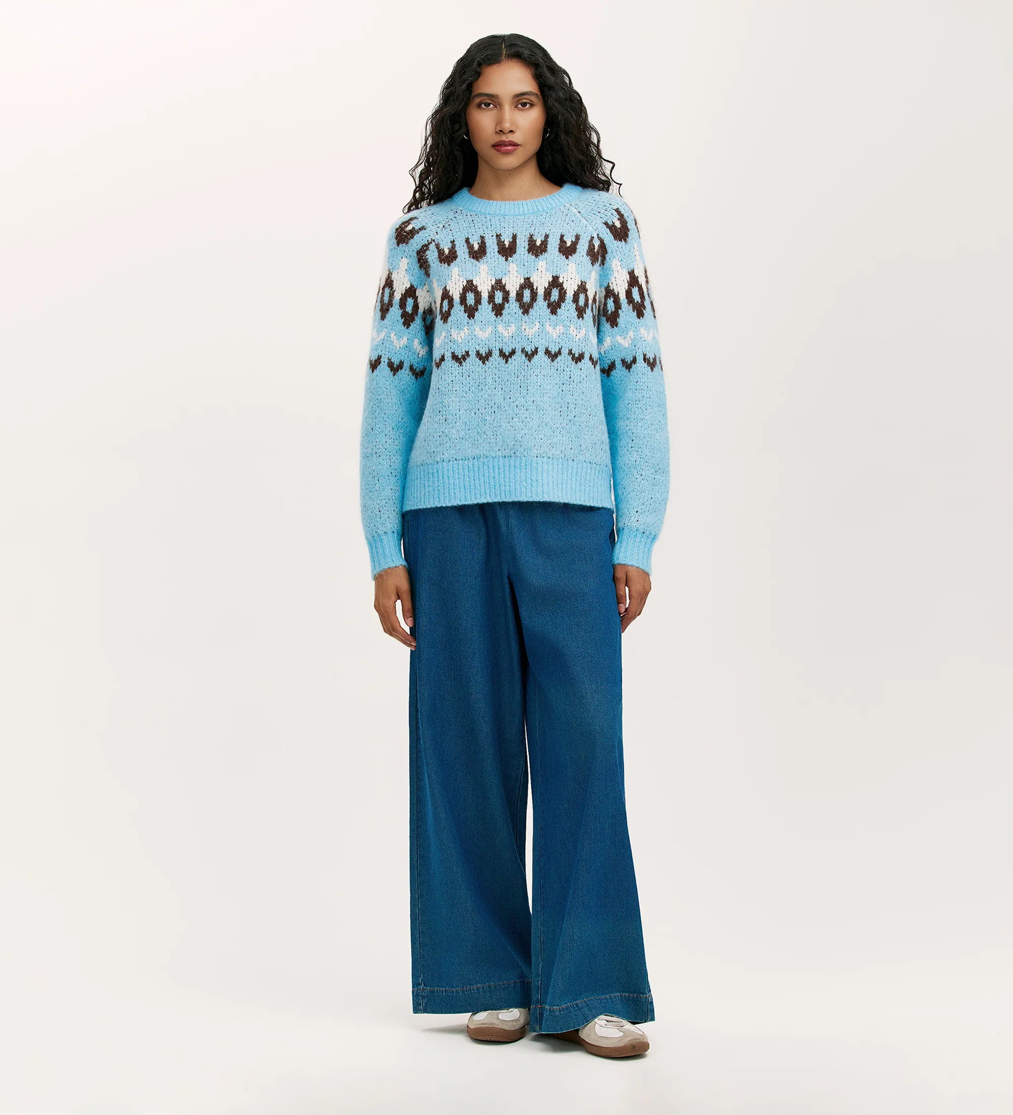 Belina Blue Knitted Jumper - Image 4
