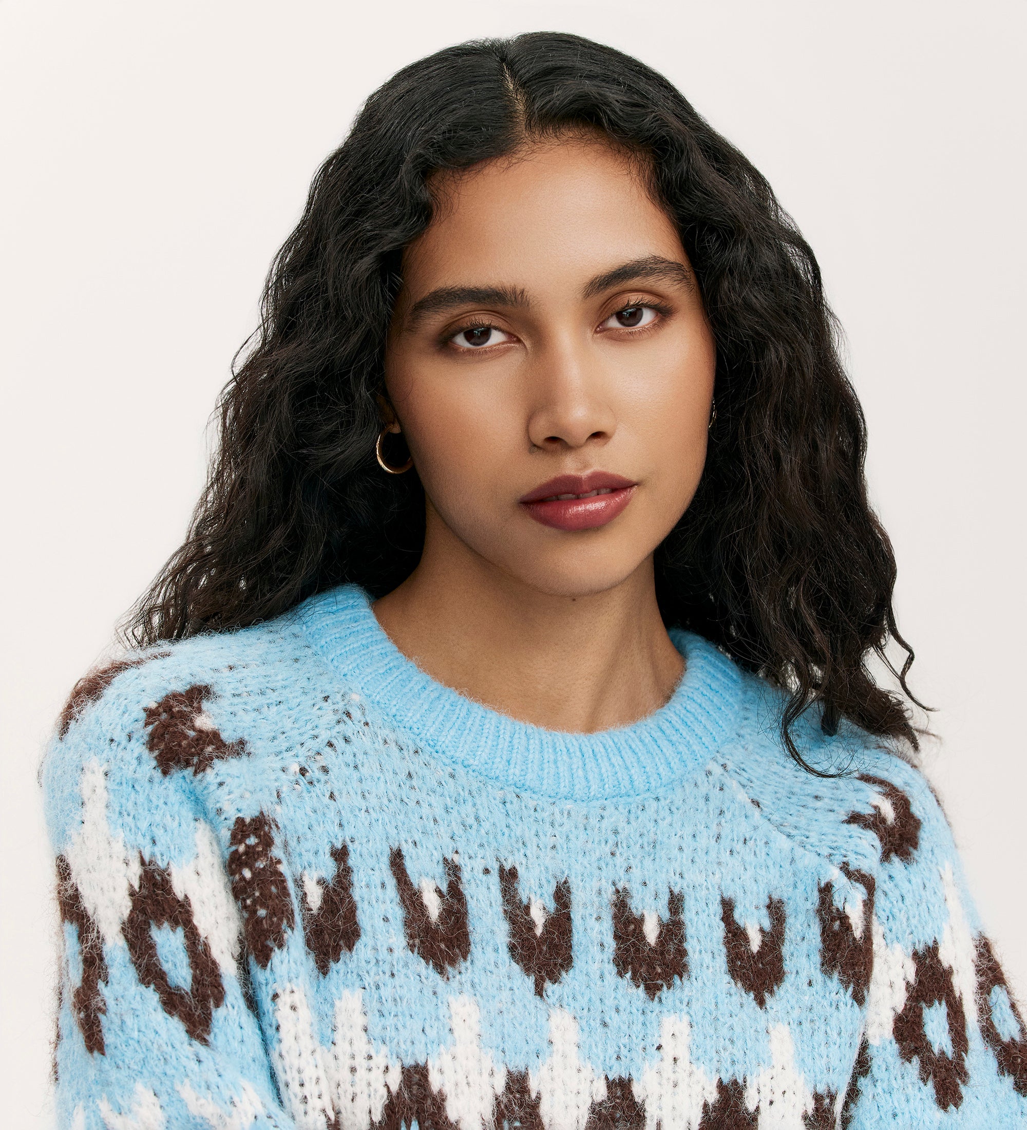 Belina Blue Knitted Jumper - Image 5