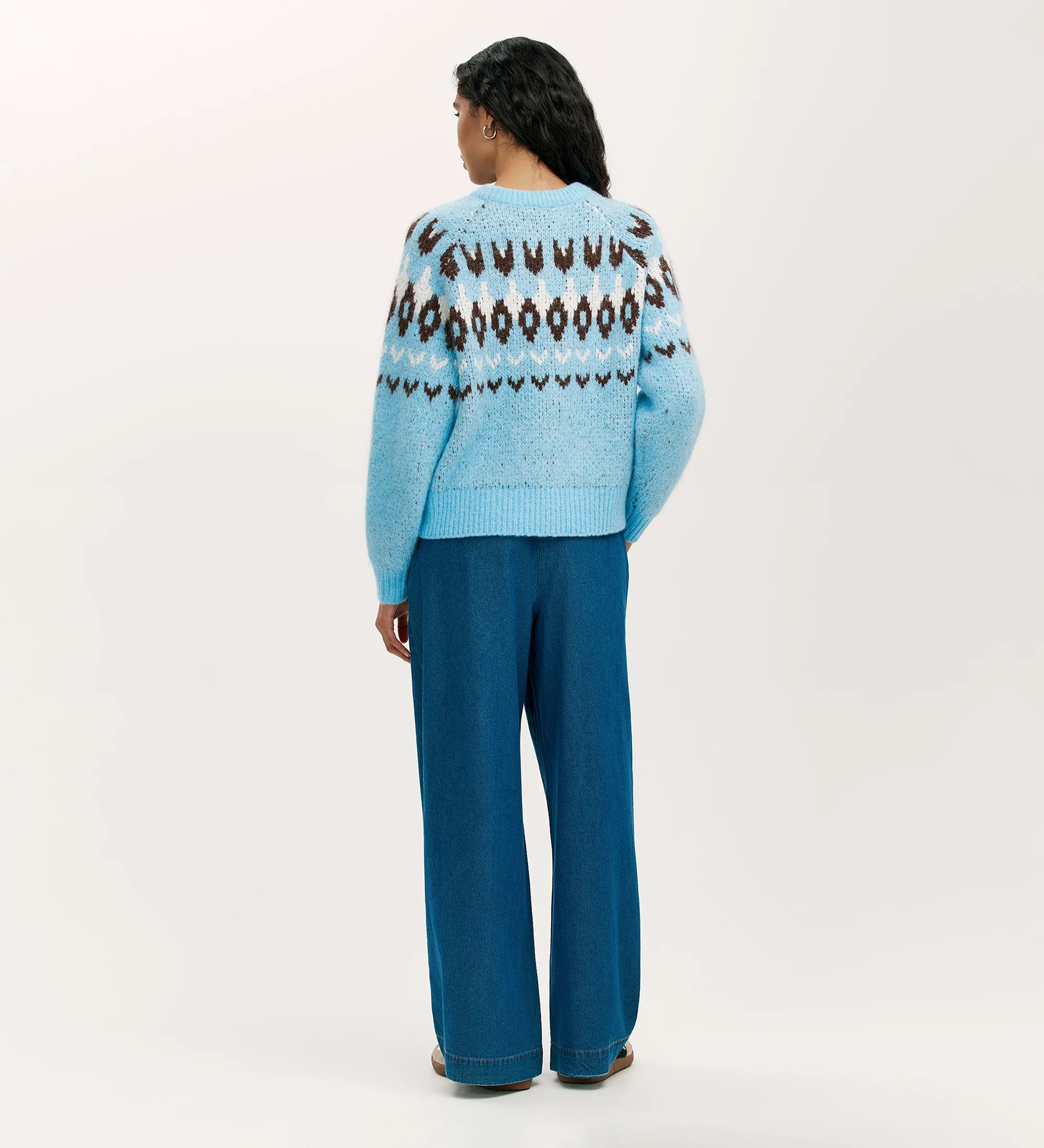 Belina Blue Knitted Jumper - Image 6