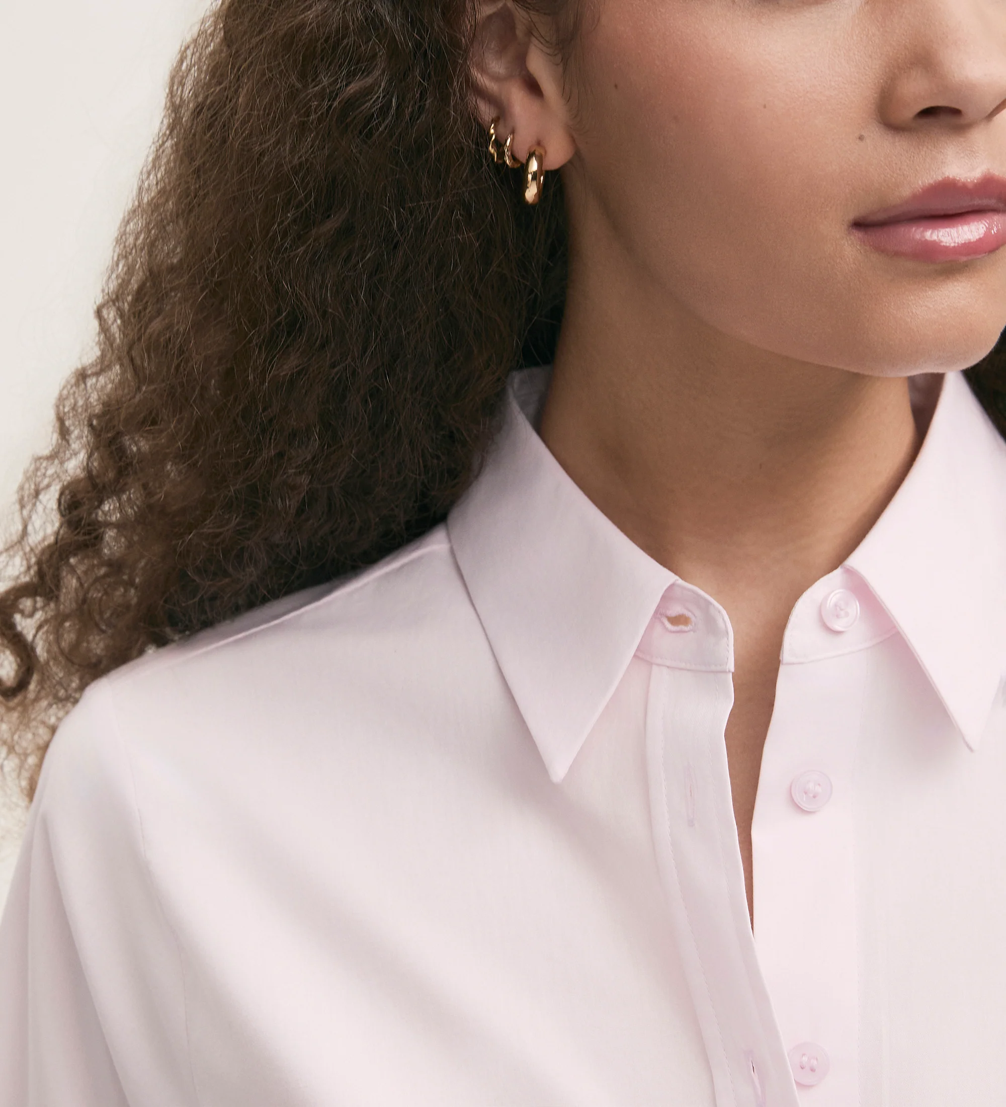 Dillon Pink Cotton Shirt - Image 3