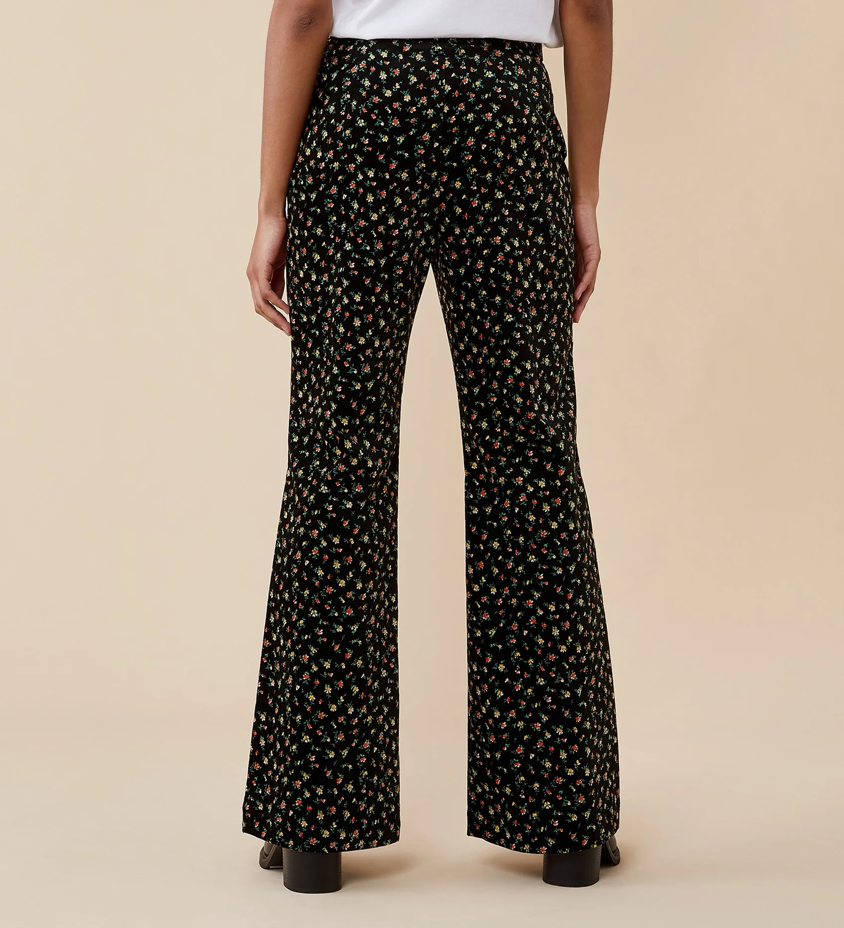 Emsley Printed Velveteen Trousers - Image 2
