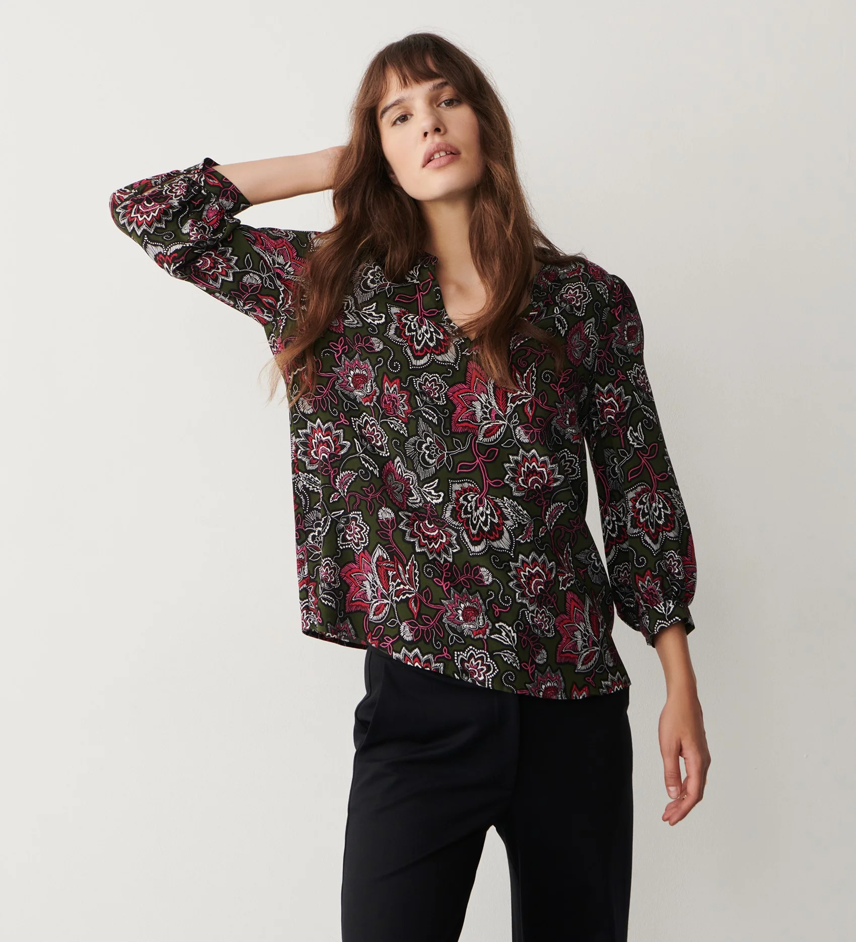Erin Green Folk Top - Image 4