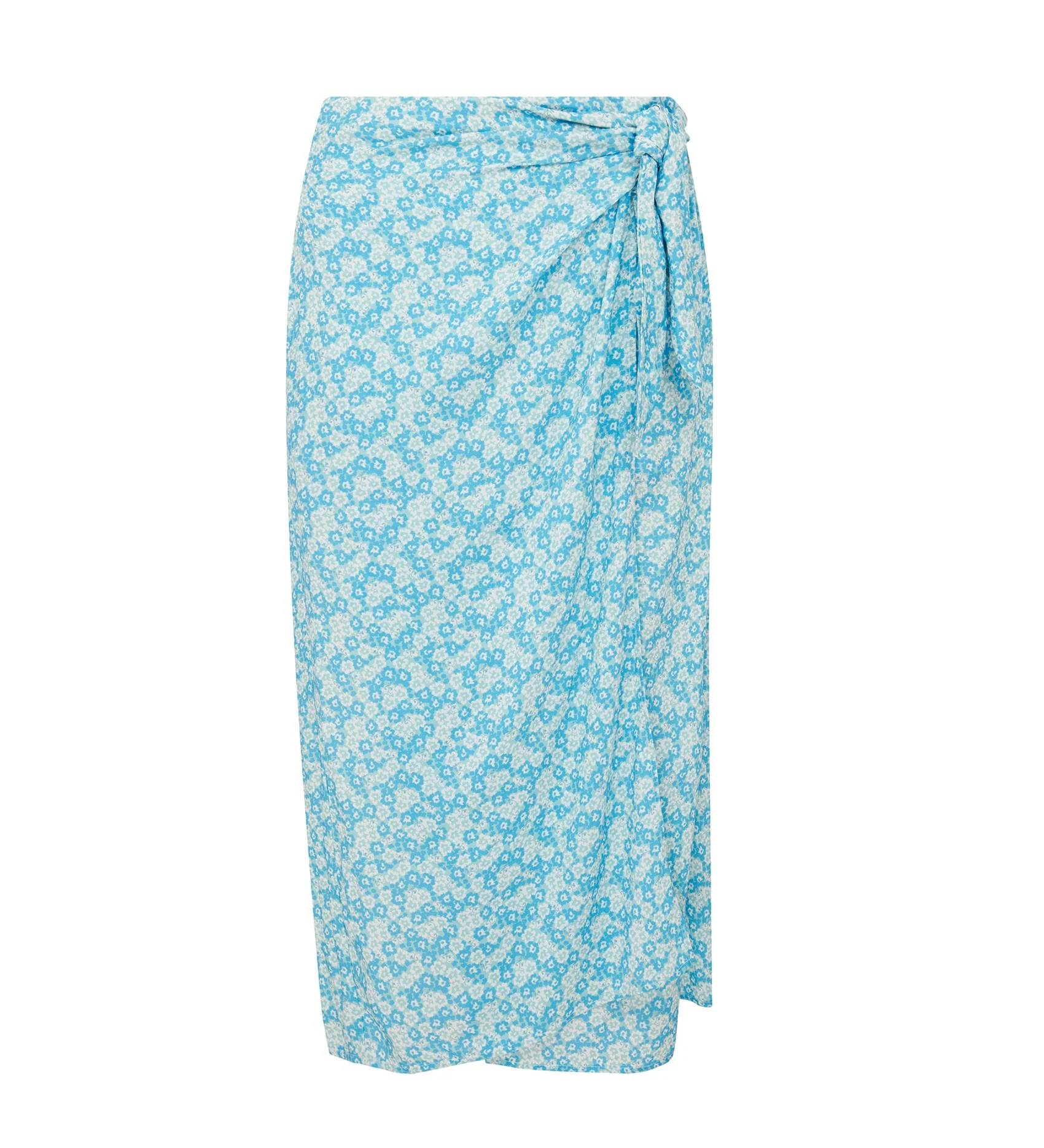 Florence Blue Ditsy Midi Skirt - Image 5