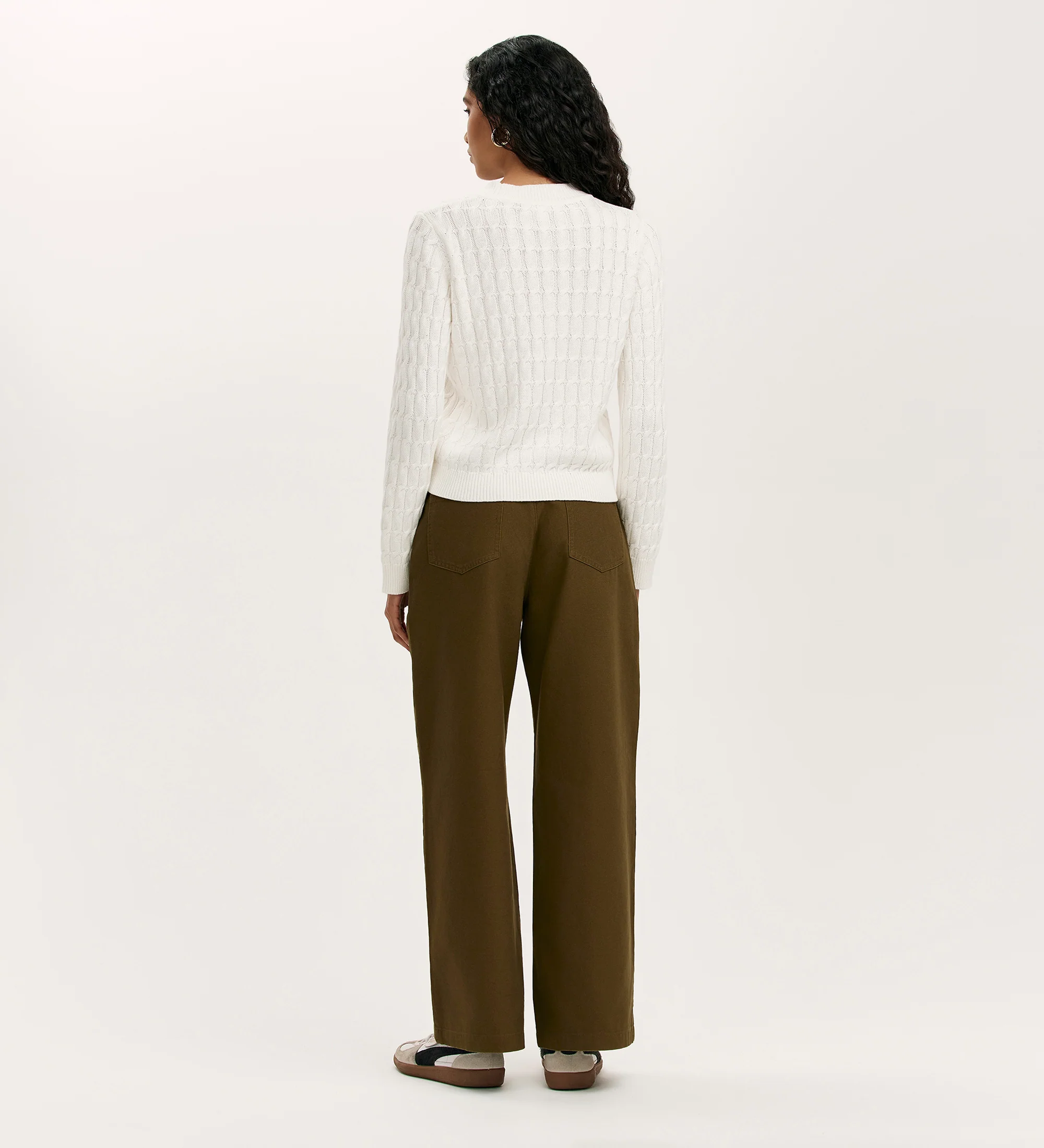Frida Ivory Knitted Jumper - Image 4