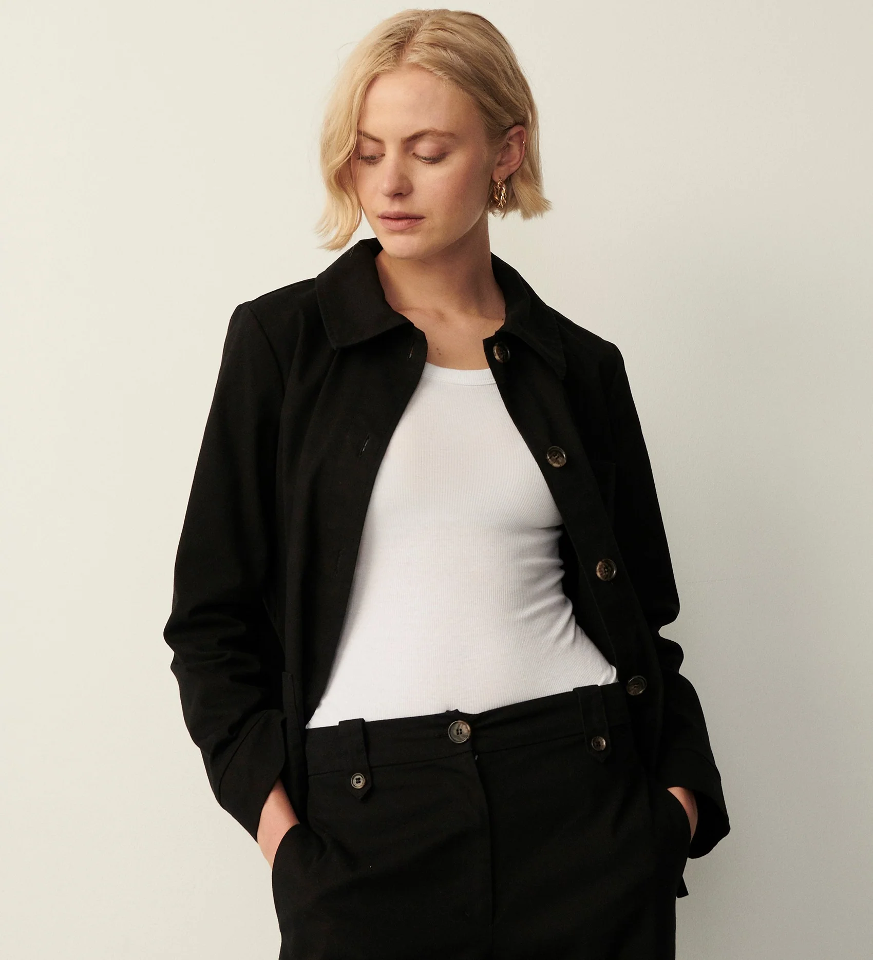 Grayson Black Jacket - Image 4