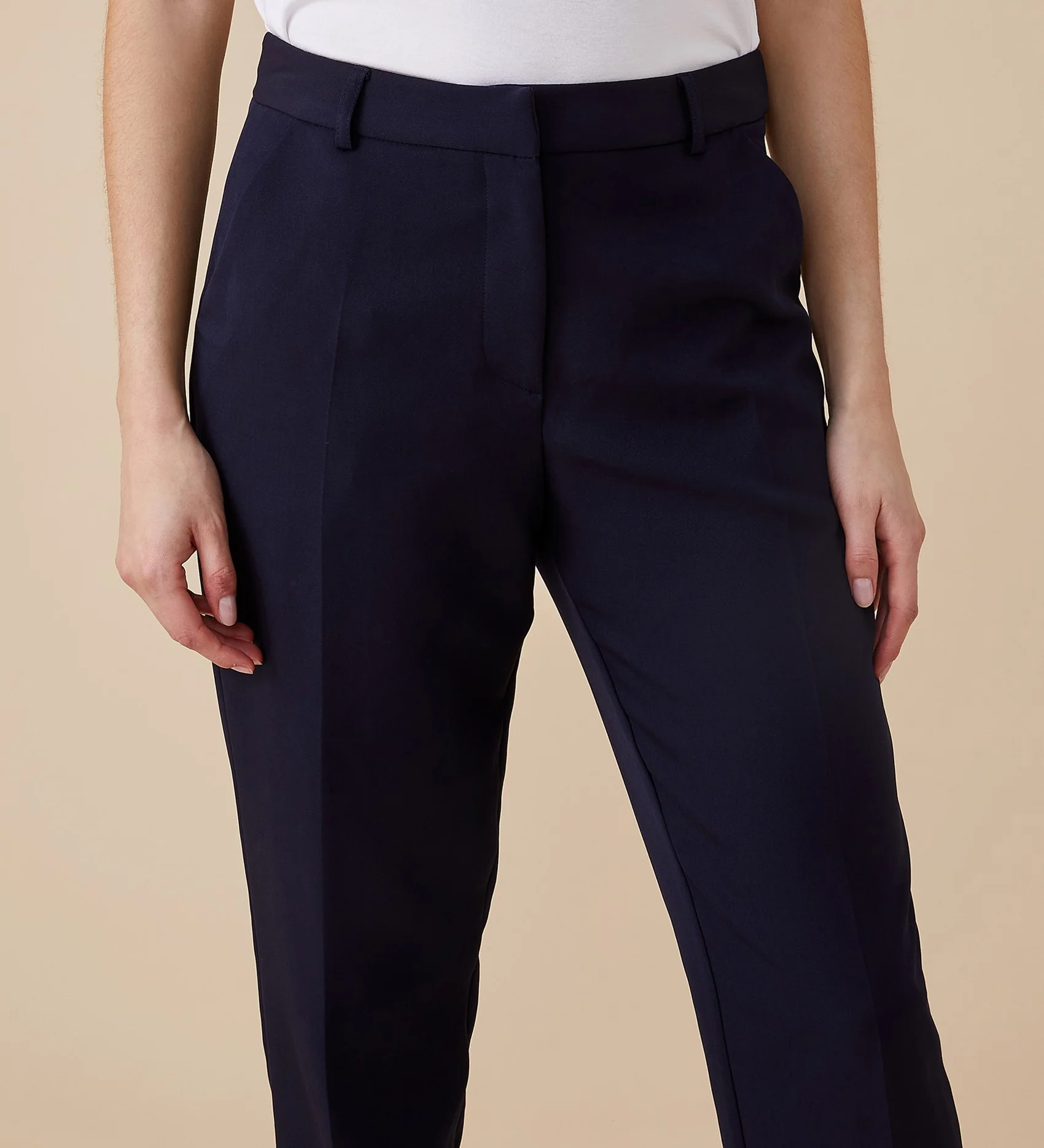 Harper Navy Trousers - Image 3