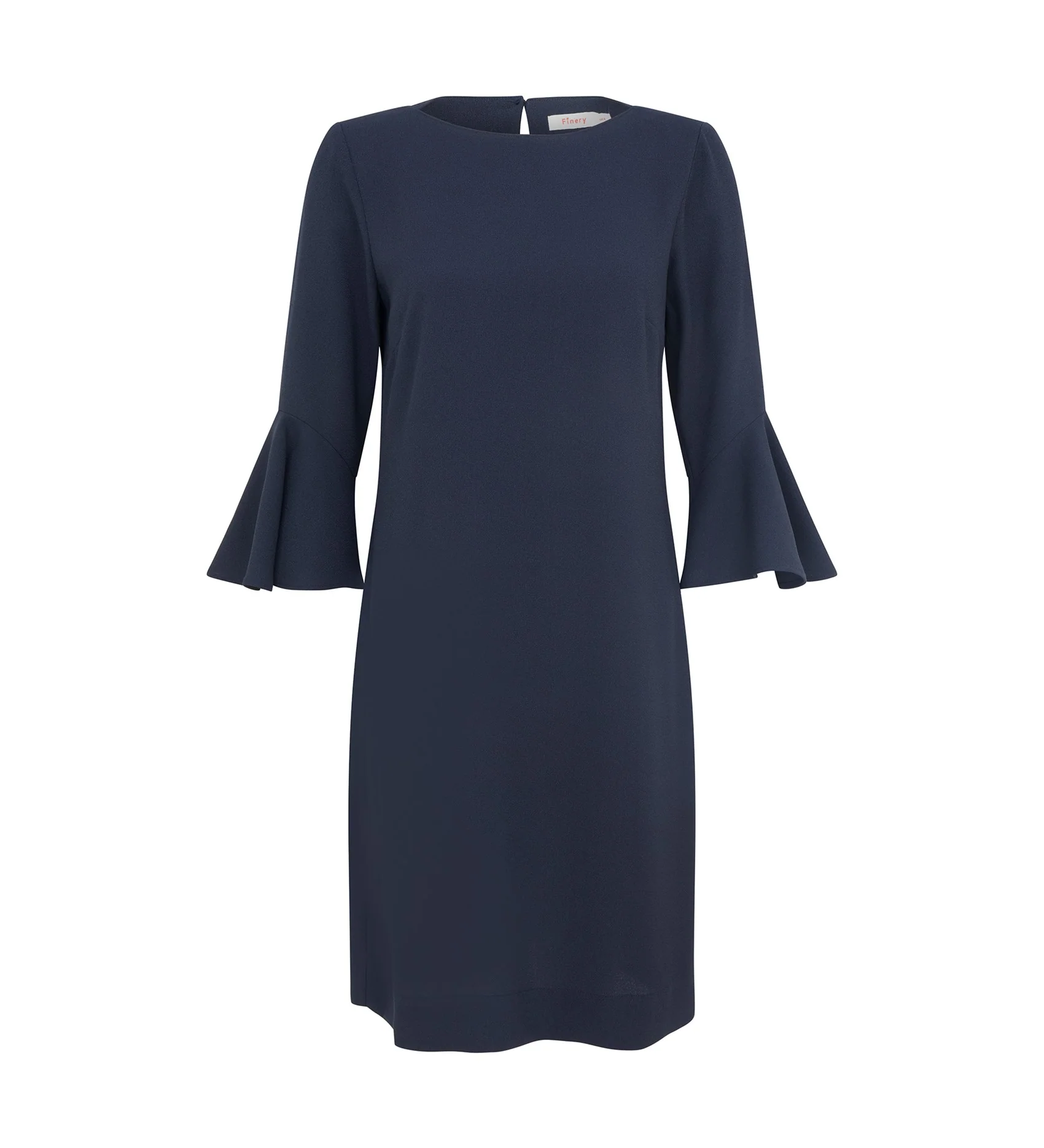 Izzy Navy Knee Length Dress - Image 5