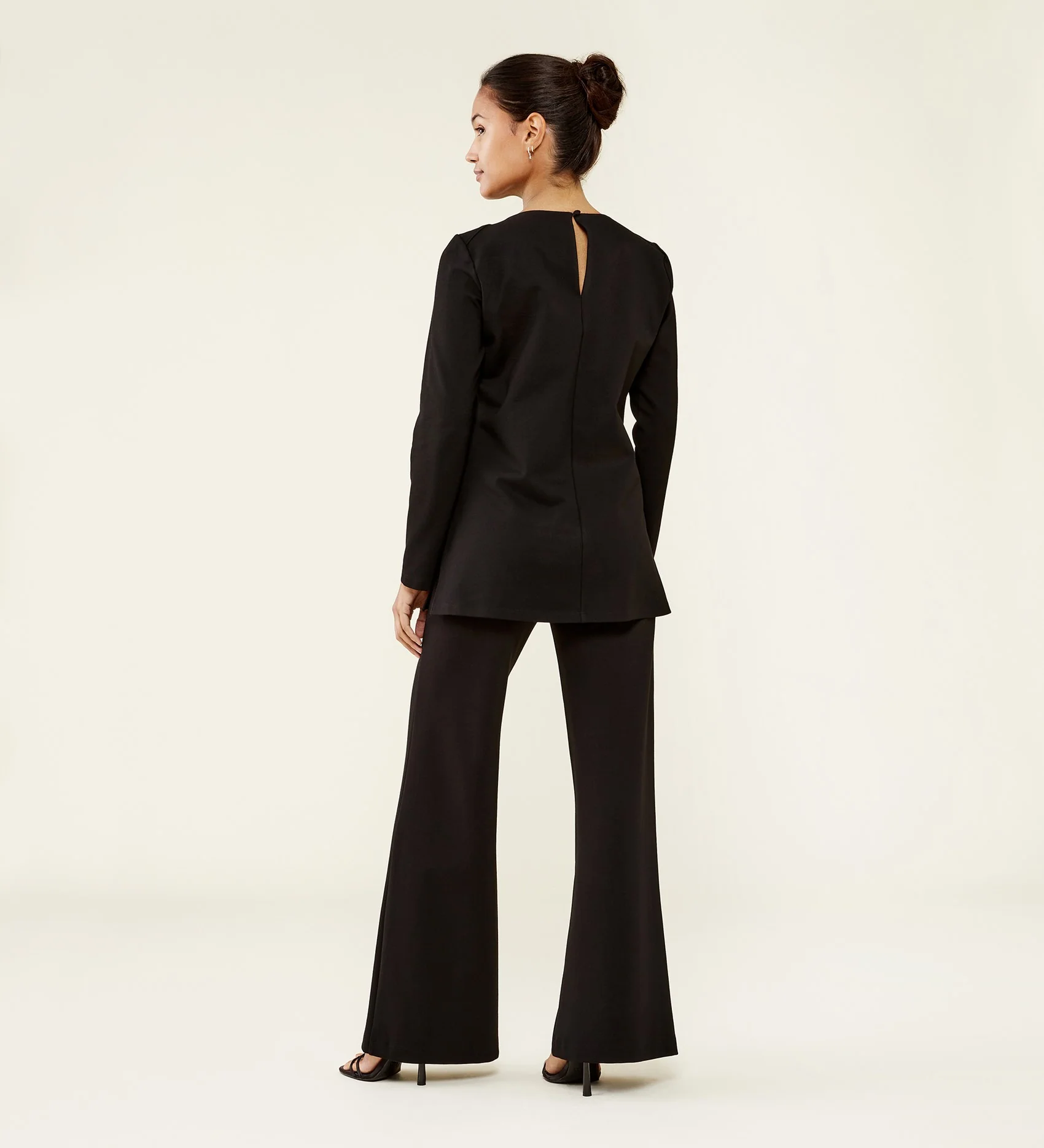 Jalie Ponte Jersey Black Top - Image 3