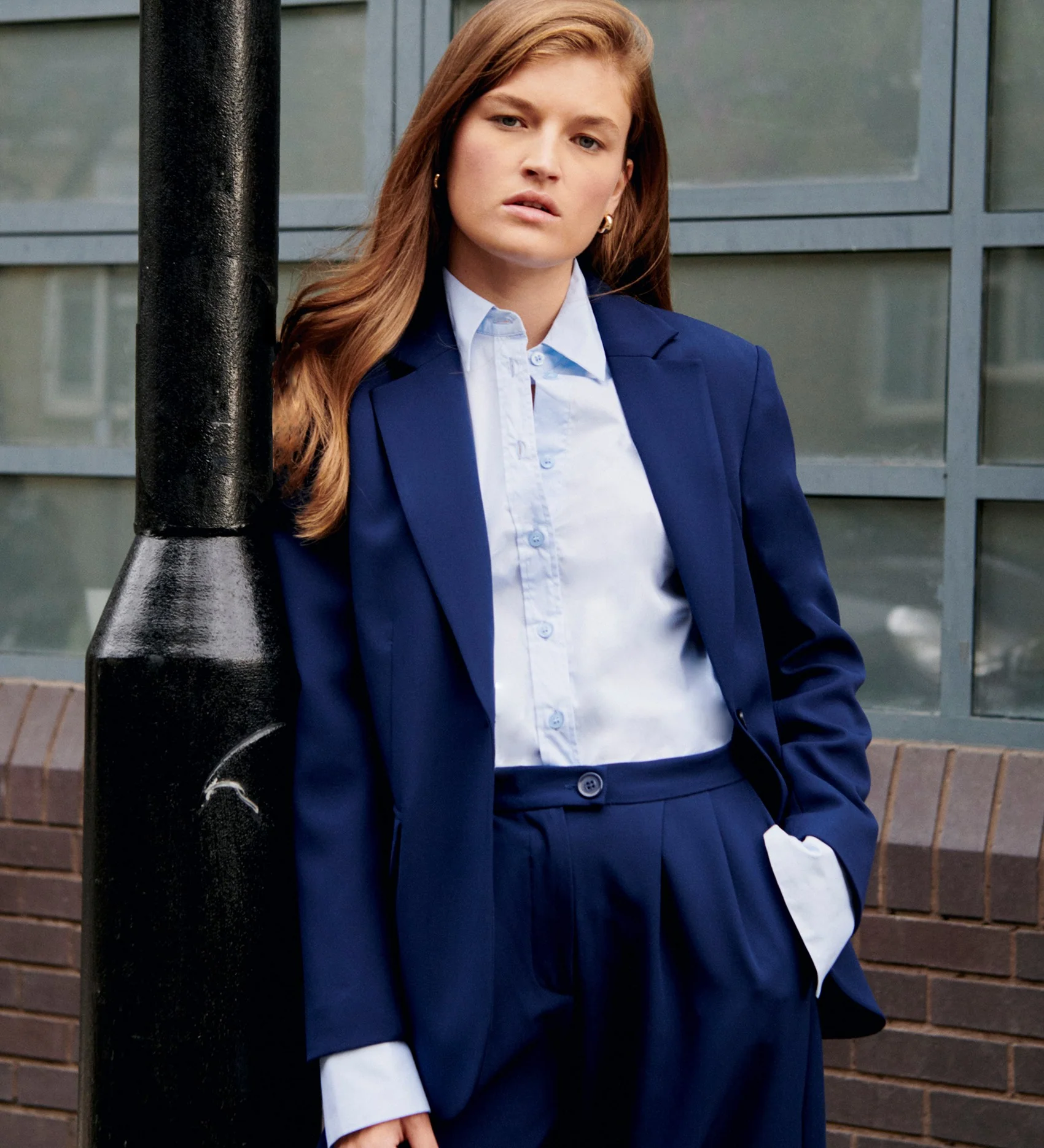 Kaiya Navy Jacket - Image 2