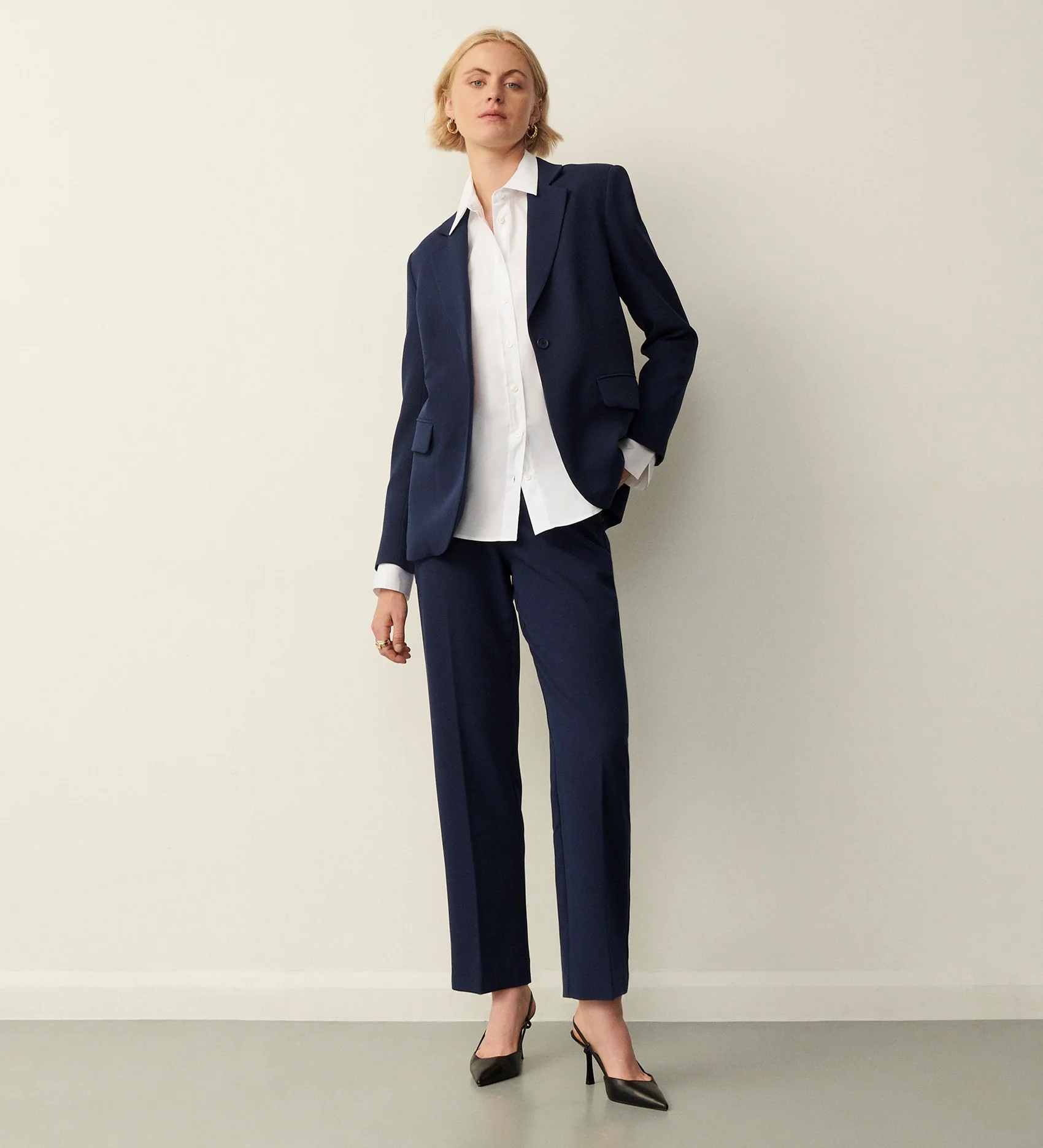 Kaiya Navy Jacket - Image 4