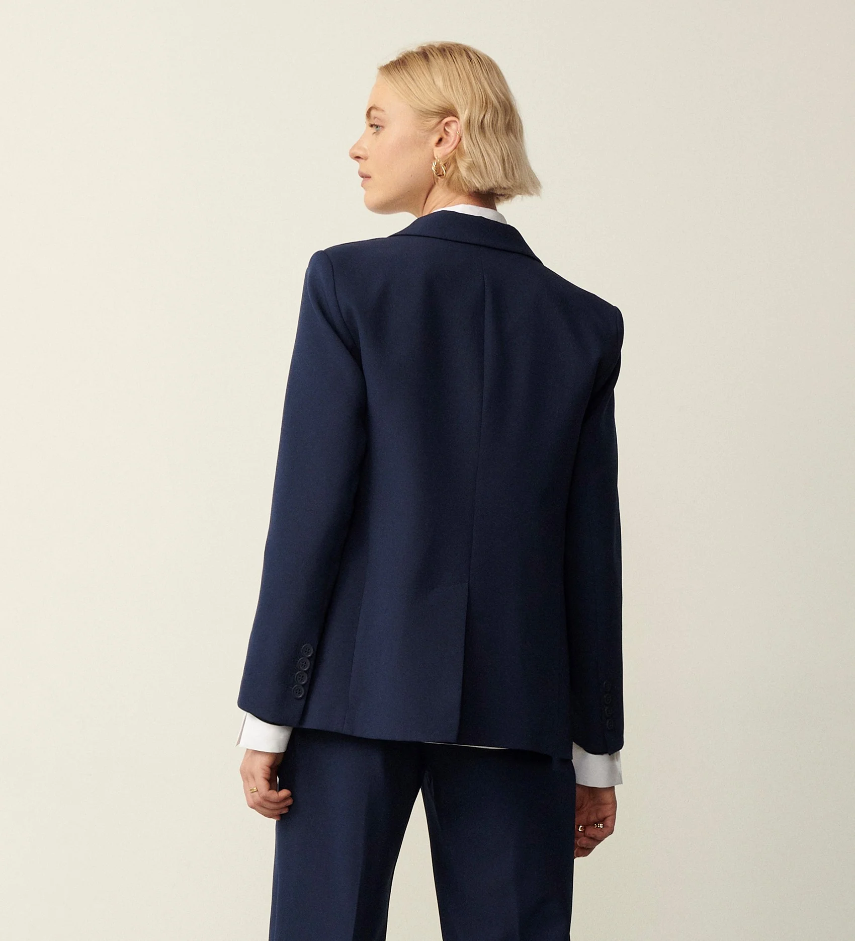 Kaiya Navy Jacket - Image 6