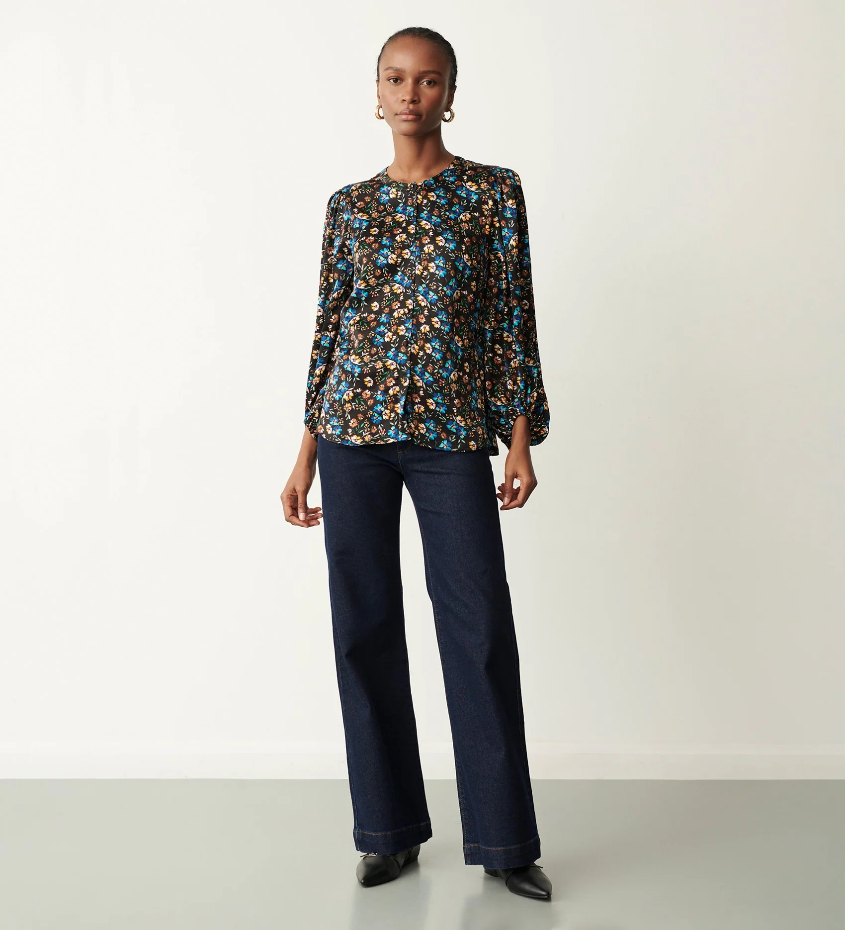 Lena Ditsy Floral Blouse - Image 2