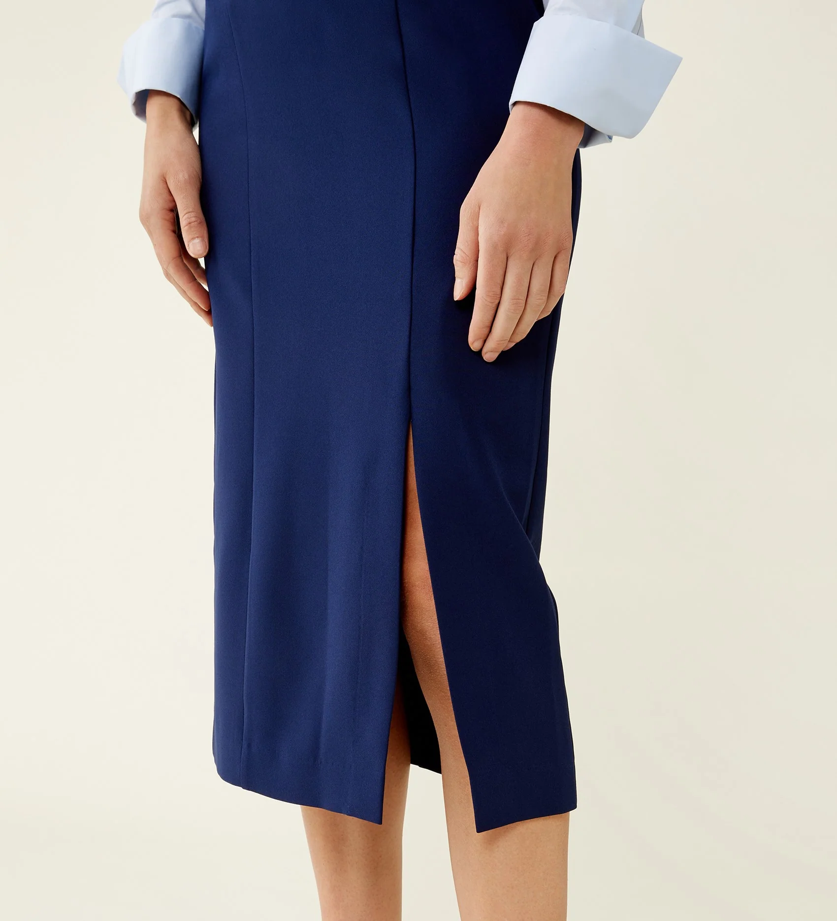 Logan Navy Skirt - Image 3