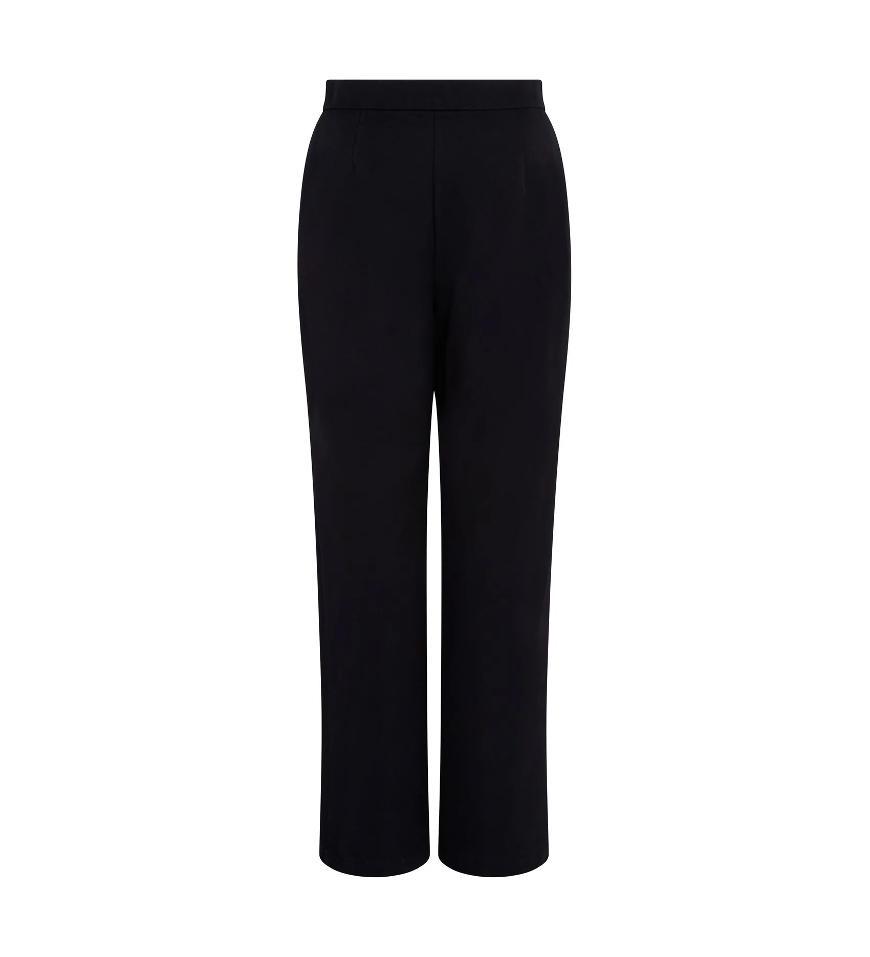 Maddie Black Cotton Rich Trousers - Image 6