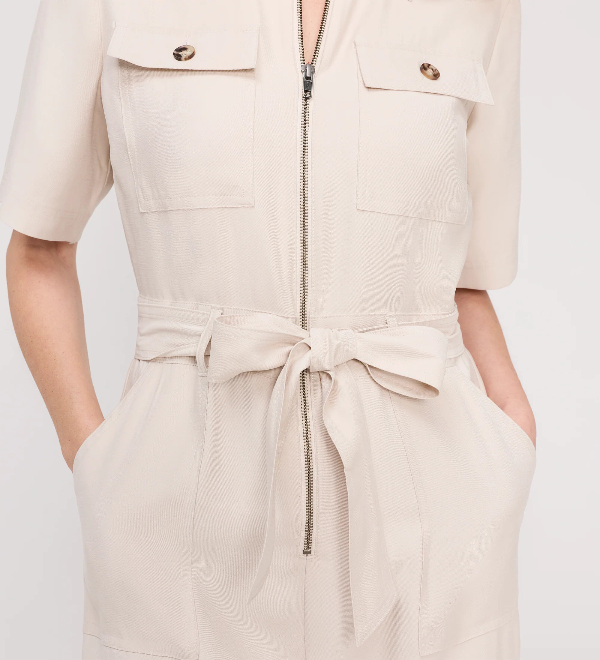Marie Stone Cupro Jumpsuit - Image 3