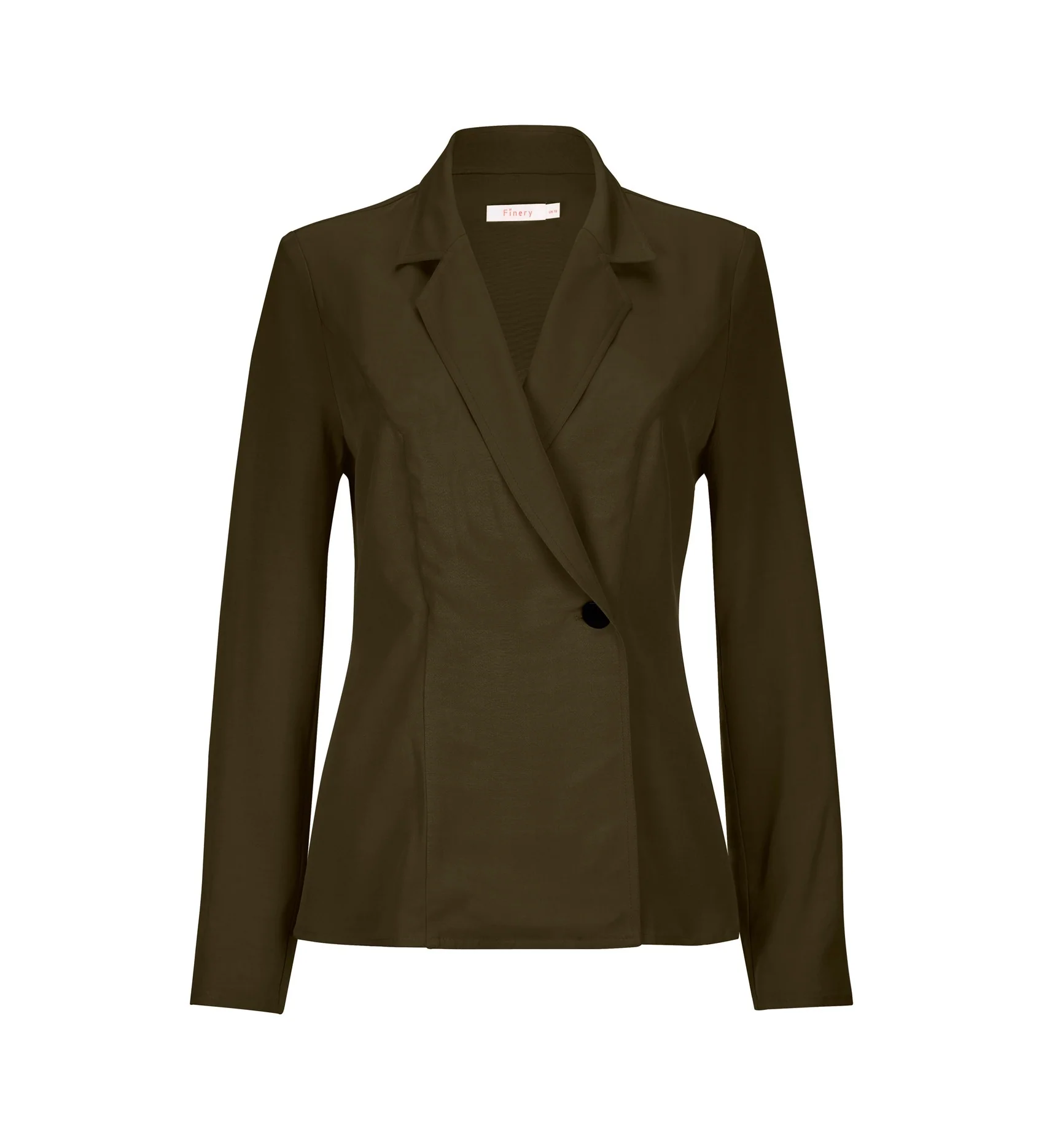 Meryl Khaki Button Top - Image 6