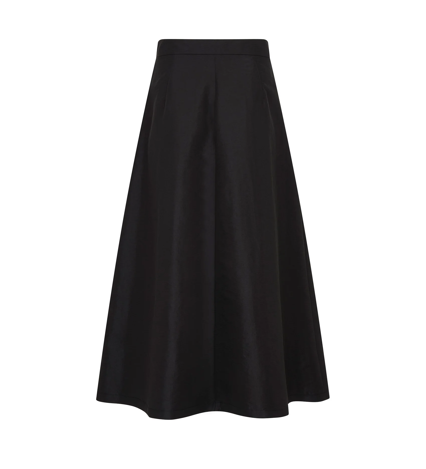 Naia Black Taffeta Skirt - Image 6