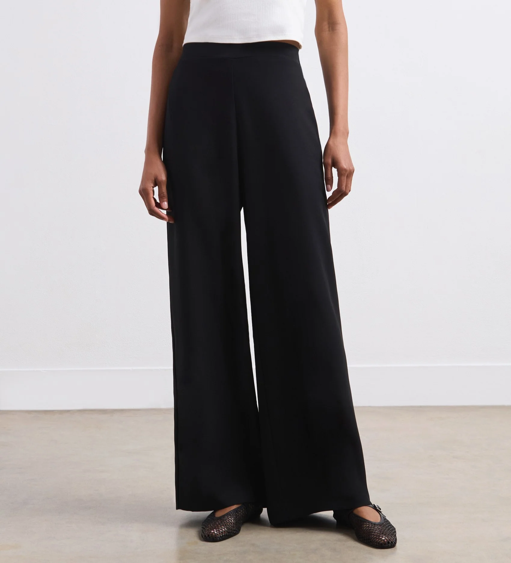 Nat Black Trousers - Image 2