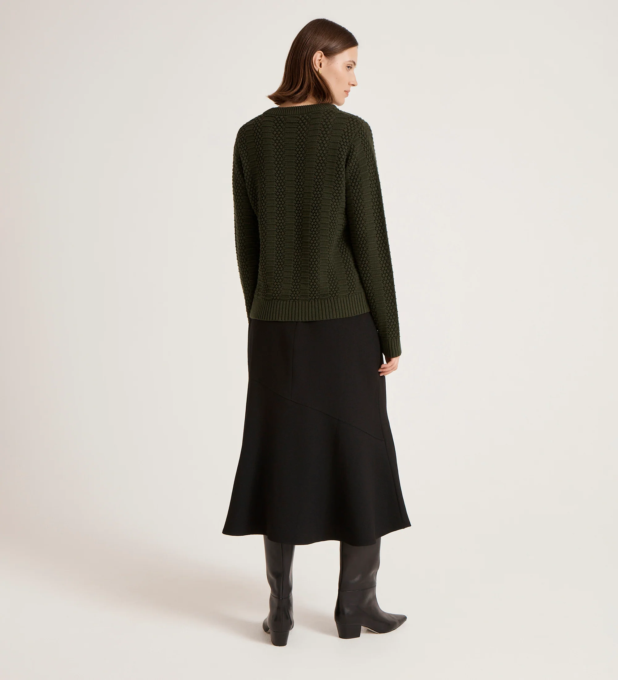 Nova Green Knitted Jumper - Image 4