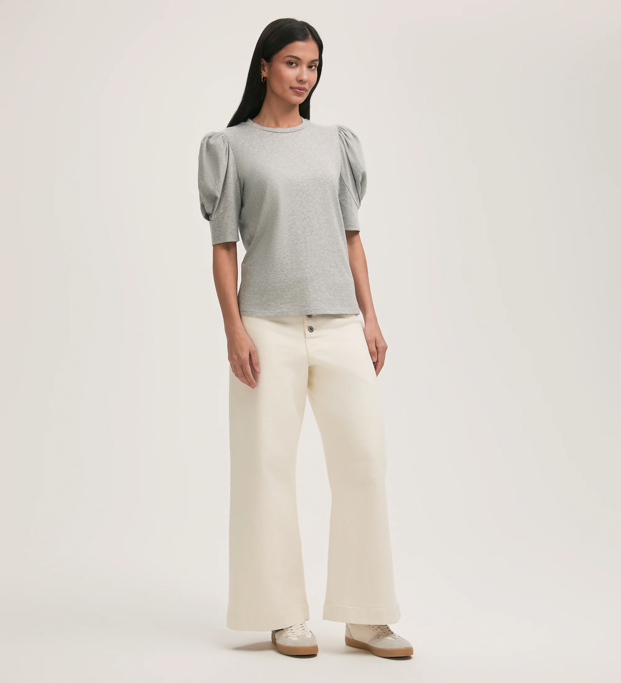 Oriel Grey Jersey T-Shirt - Image 2