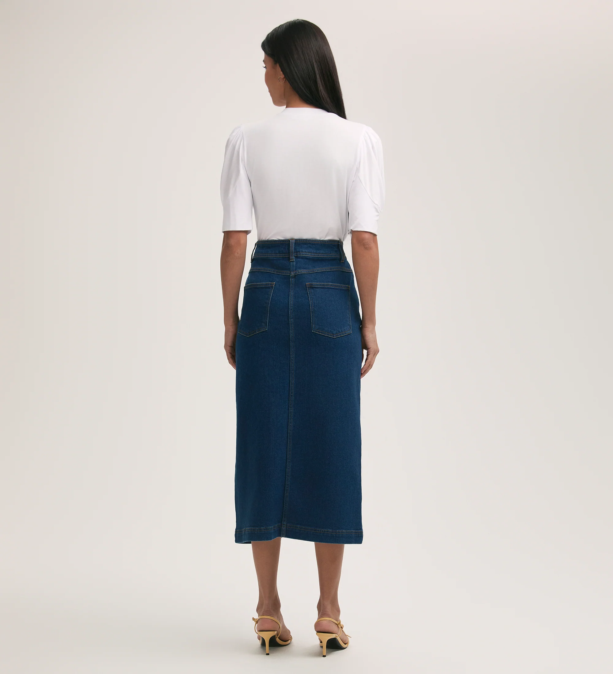 Oriel Ivory Jersey T-Shirt - Image 4