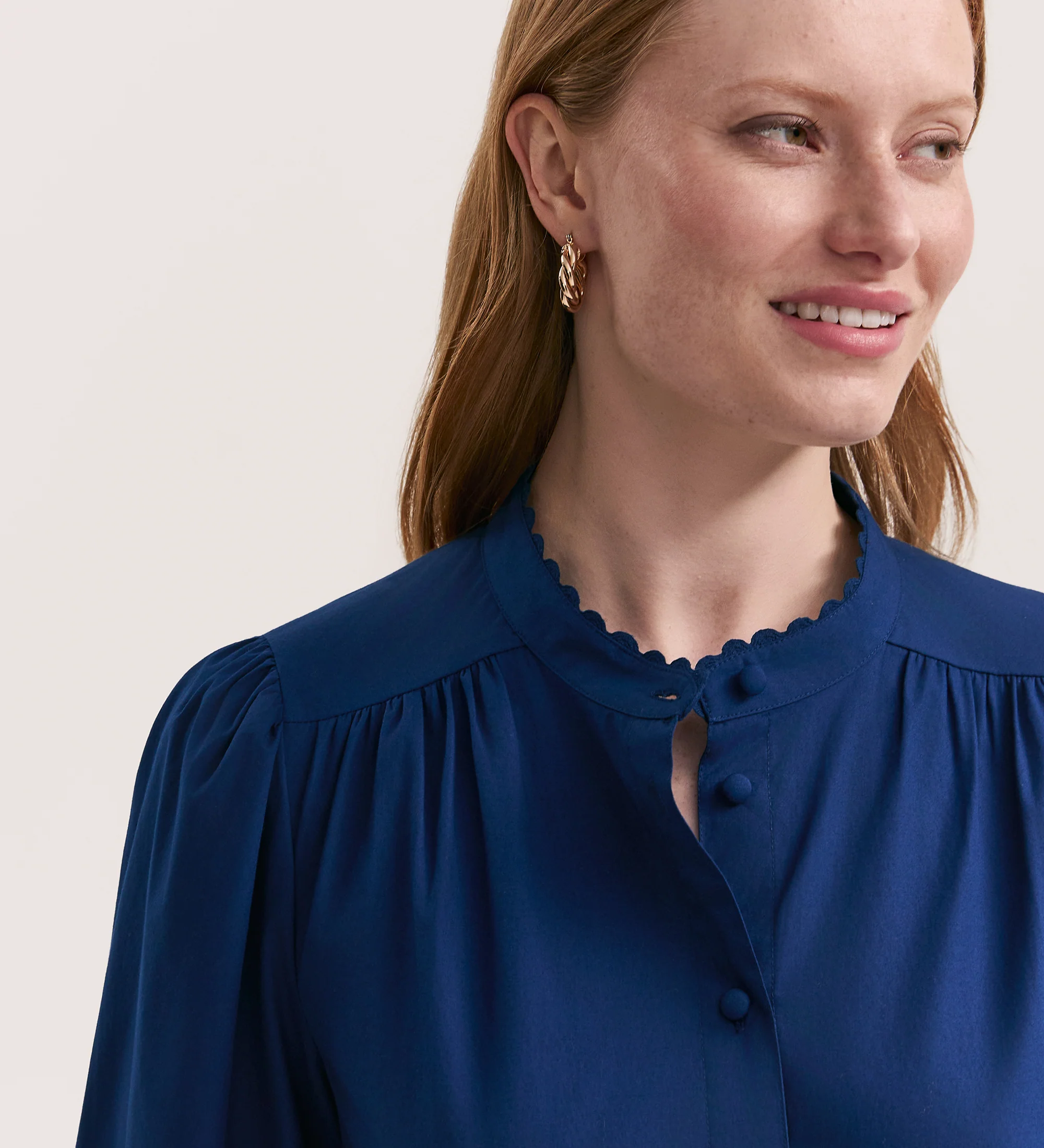 Paulie Indigo Cotton Shirt - Image 3