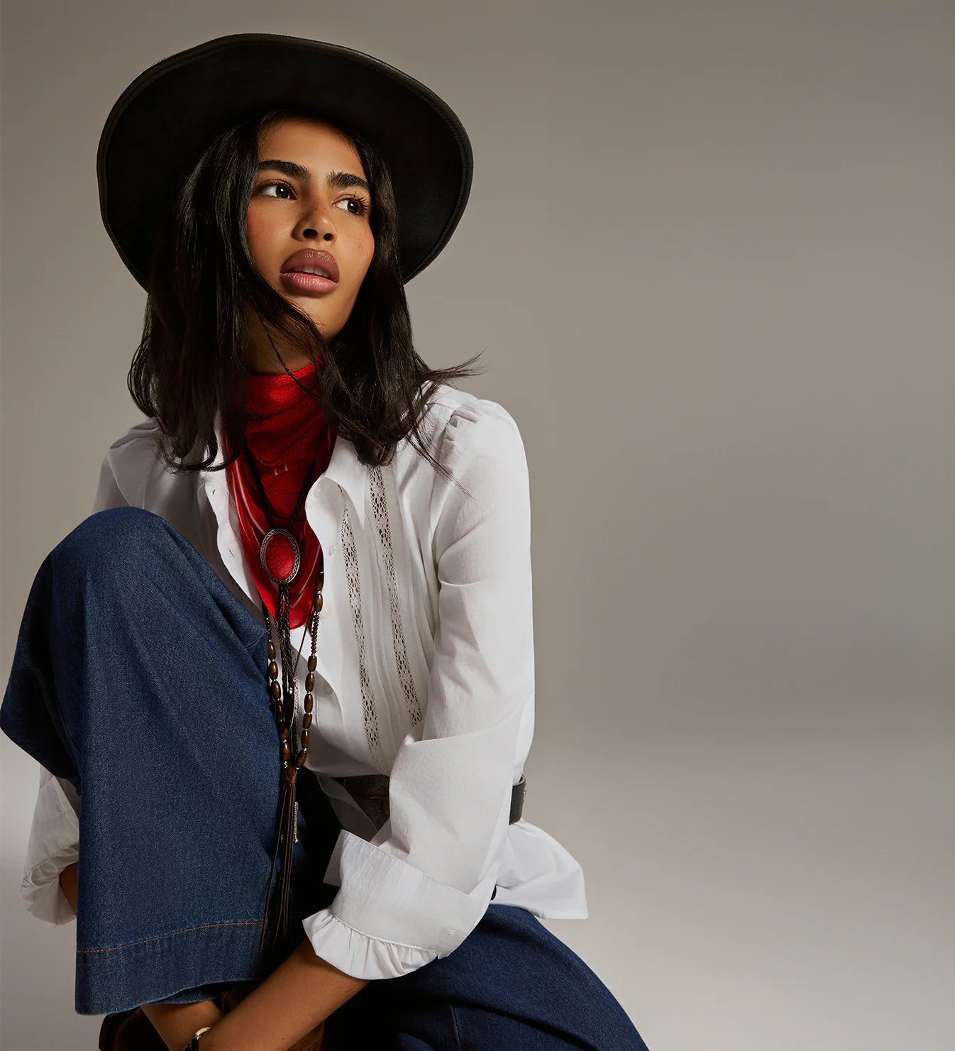 Remy White Cotton Shirt - Image 2