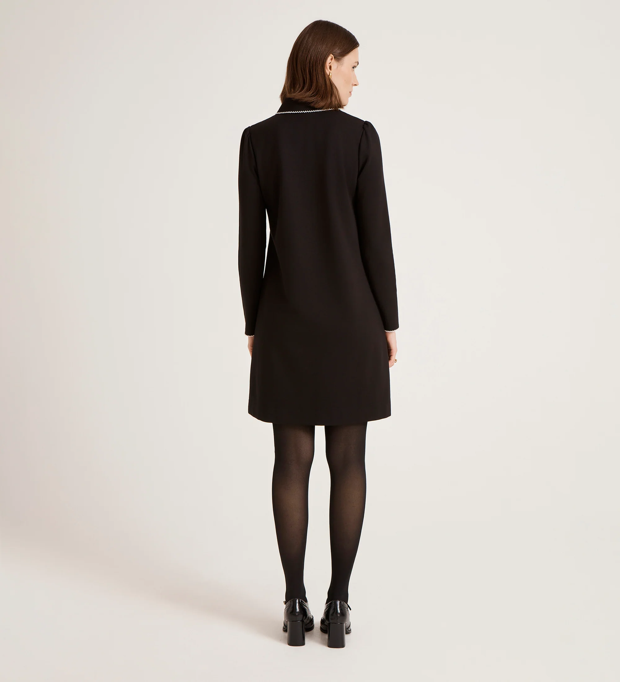 Ronnie Black Ponte Jersey Mini Dress - Image 5