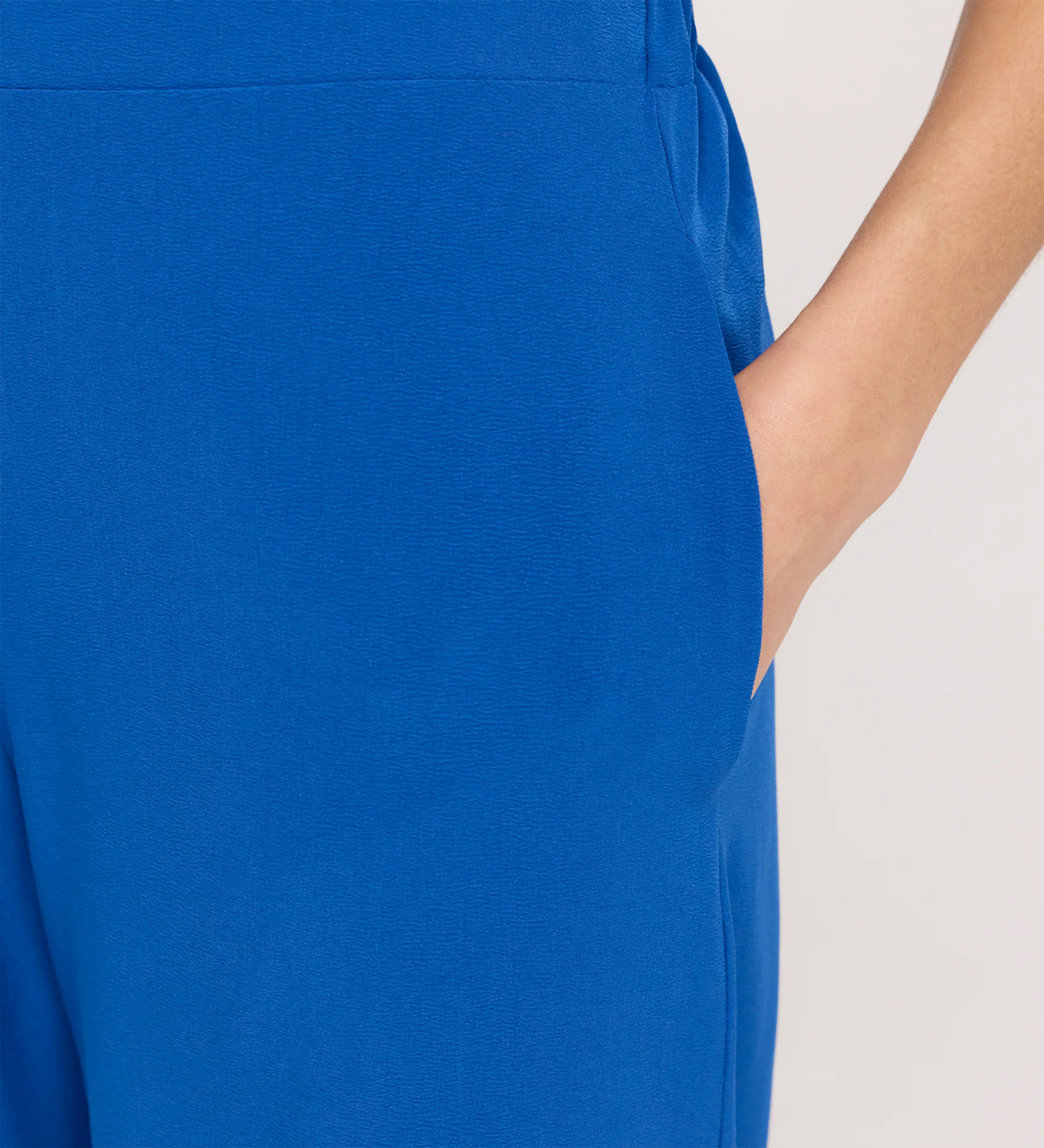 Simone Cobalt Wide Leg Trousers - Image 3