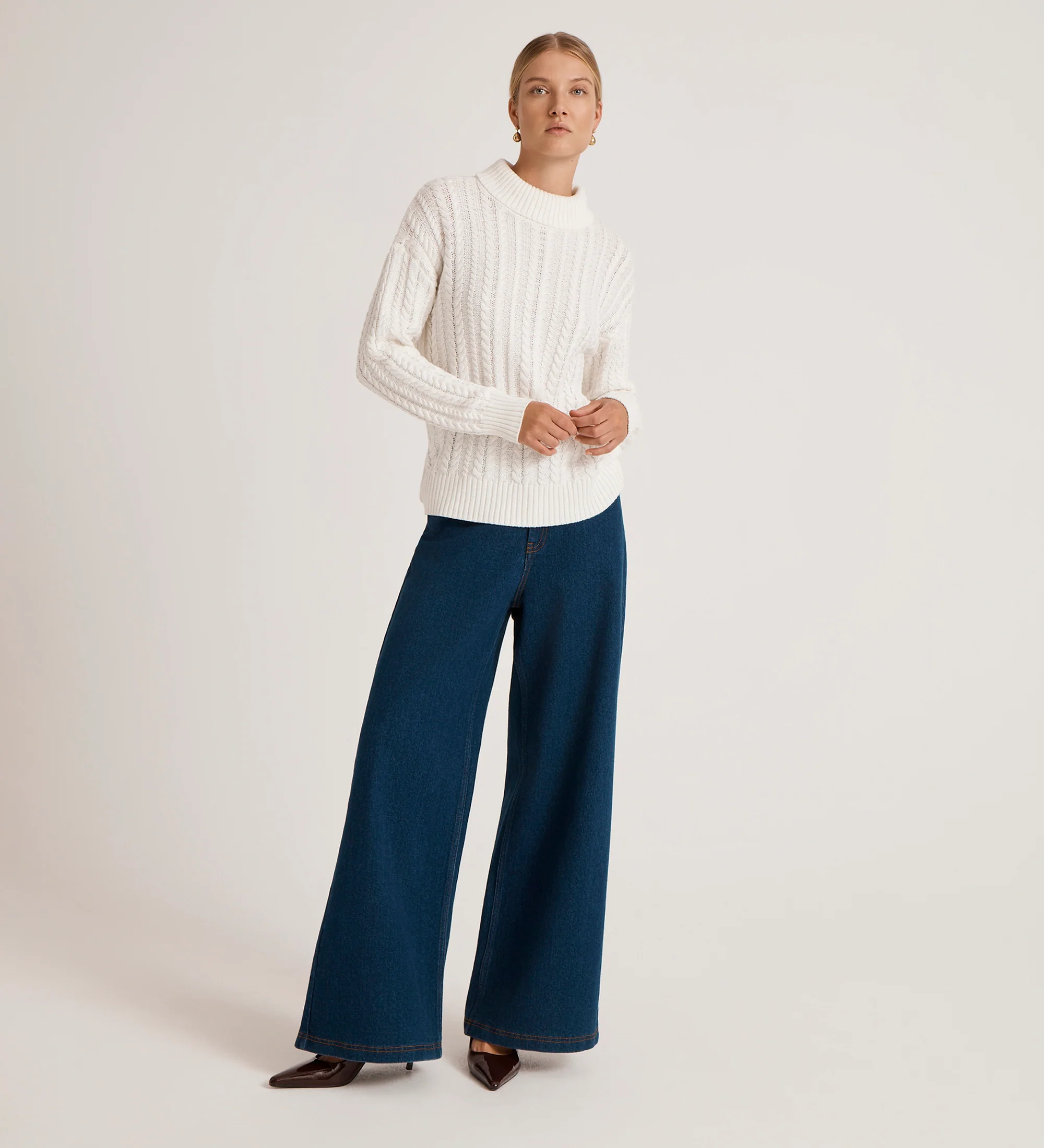 Viviana Ivory Knitted Jumper - Image 4