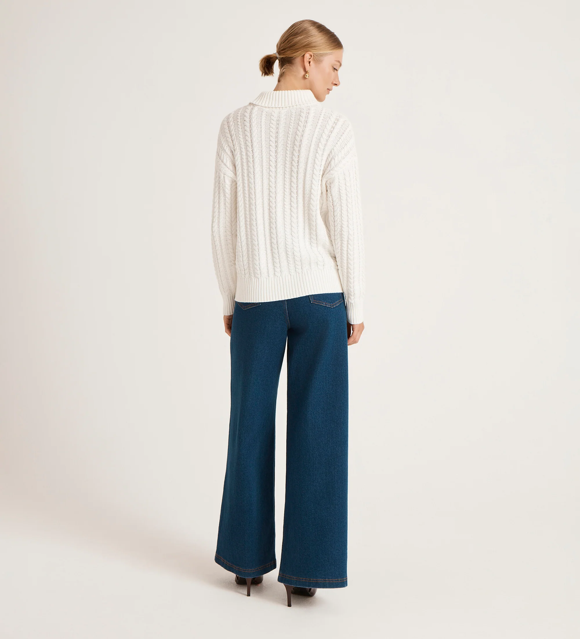 Viviana Ivory Knitted Jumper - Image 5